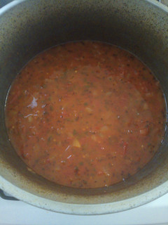 Una foto de Salsa roja para pastas