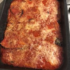 A picture of Parmigiana di melanzane.