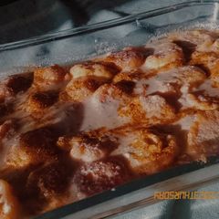 A picture of Garlic dahi phulki ہرے لہسن والی دہی پھلکی.