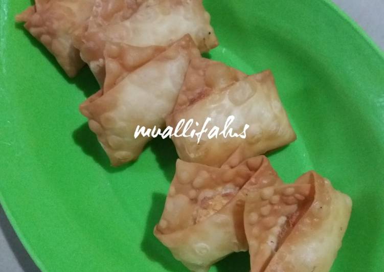 Resep Mini Envelope Pangsit yang Lezat