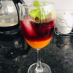 A picture of Mango Mimosa 🍷.