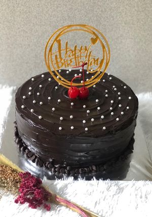 Foto resep 98. Chocolate Ganache #bakingdiary
