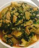 Canh Ốc nấu chuối đậu