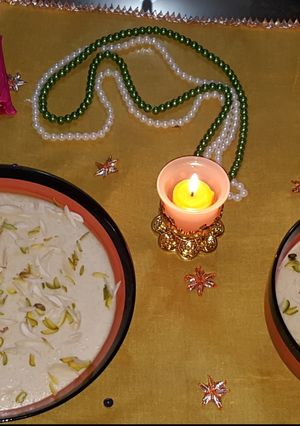 A picture of Rice dany dar kheer.