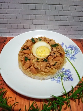 Cara Gampang Menyiapkan Resep  193. Nasi Tim Ayam Sosis Simple yang Sempurna, Sempurna