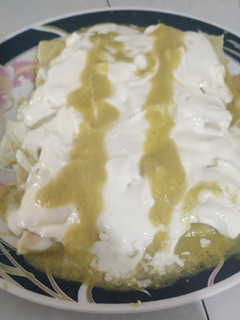 Una foto de Enchiladas suizas