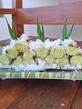 Kue Putu Bambu (Versi Daun Pisang)