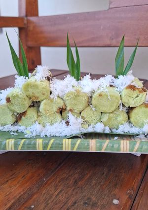 Foto resep Kue Putu Bambu (Versi Daun Pisang)