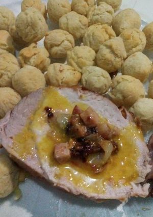 Una foto de Carre de Cerdo Relleno