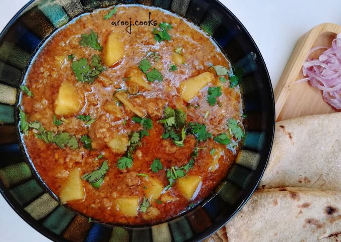 Recipe of Award-winning Aaloo Qeema