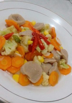 Foto resep Tumis wortel kembang kol