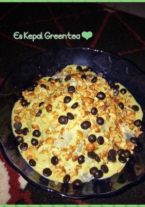 Foto resep Es Kepal Chocolatos Greentea