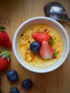 Hình của món Creme Brulee.