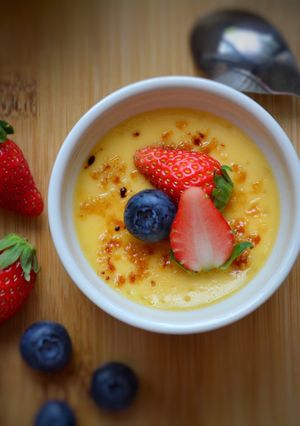 Hình của món Creme Brulee.