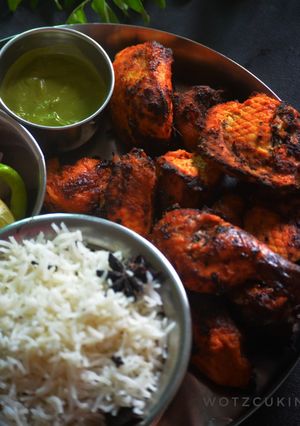 A picture of Tandoori chicken.