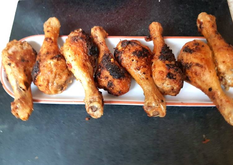 How to Concoct Tasty My Salt n Pepper Seasoning Chicken drum sticks. ๐