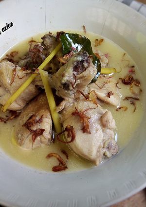 Foto resep Opor Ayam Putih