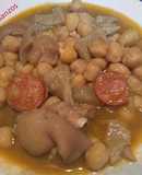 Callos con garbanzos (como los hacía mi suegra)