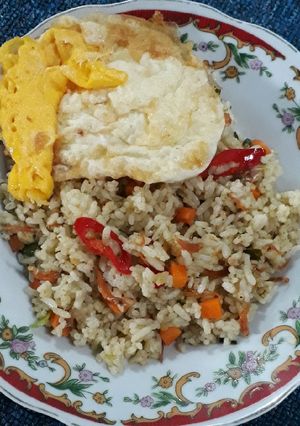 Foto resep Nasi Goreng Hijau
