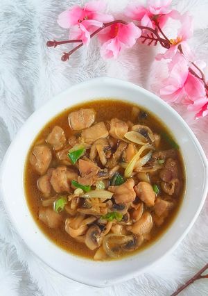 Foto resep Ayam Jamur Chinese Taste for Topping Mie Ayam