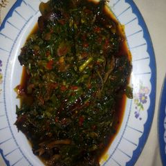 A picture of Vegetable sauce.