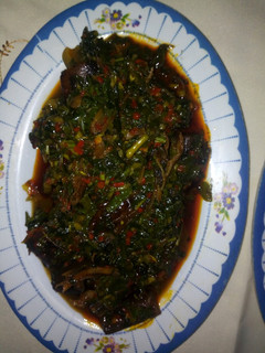 A picture of Vegetable sauce.