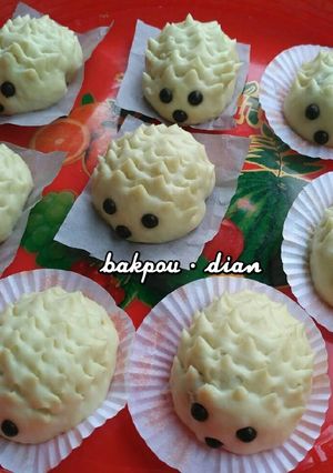 Foto resep Bakpou landak (lembuuuut)