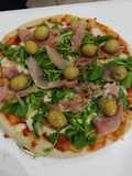 Pizza en dos simples pasos