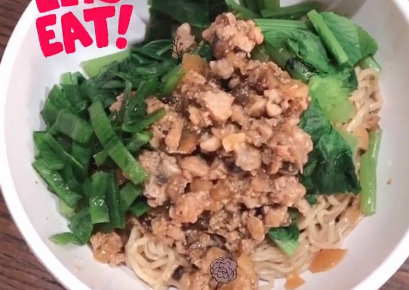 Bakmie ayam (non halal)