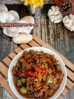 Foto resep Oseng Terong dan Grago
