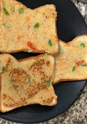 A picture of Sooji Toast.