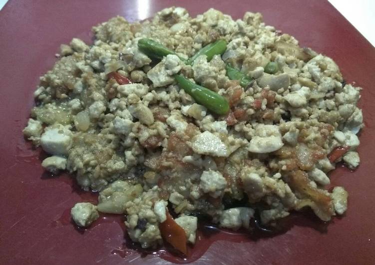 Cara Gampang Membuat Tumis Tahu campur orak arik yang Lezat Sekali