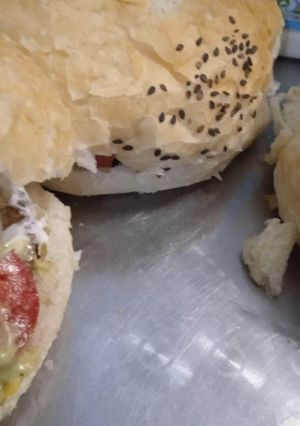 عکسی از دستور همبرگر 😋