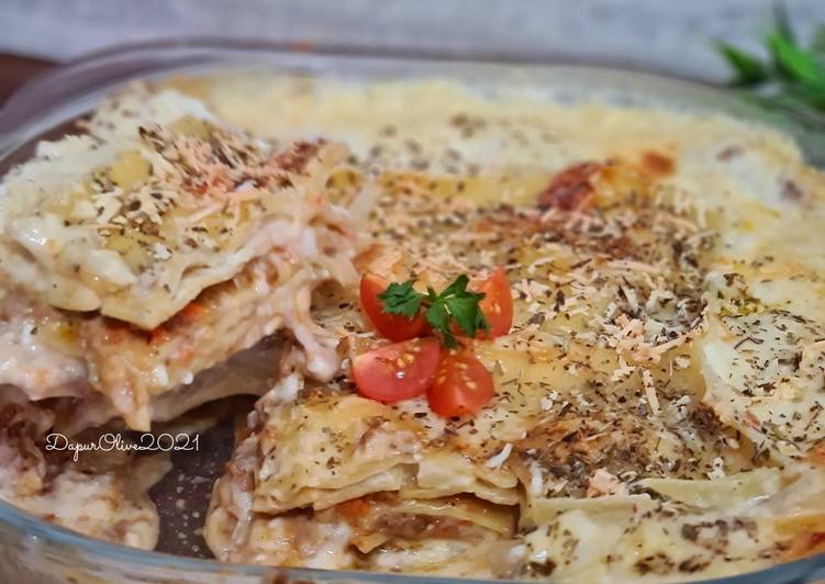 Masakan Populer Beef Lasagna Istimewa Sedap