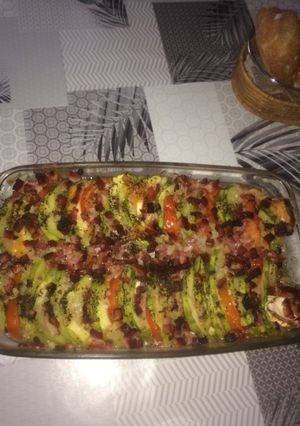 Une photo de Tian de légumes