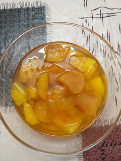 عکسی از دستور کمپوت سیب