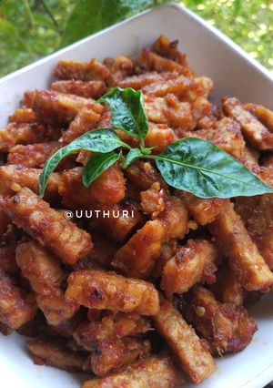 Foto resep Tempe orek pedas asem manis