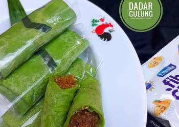 Resep Terbaru Dadar Gulung 💚 Ala Warung