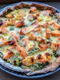 Salmon and Leek Tart