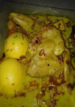 Foto resep Opor ayam telor