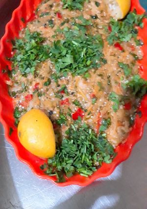 صورة لوصفة بابا غنوج