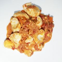 A picture of Egg curry.