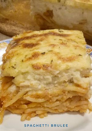 Foto resep Spaghetti Brulee