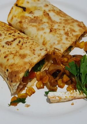 A picture of Cheese Tortilla #mycookbook.