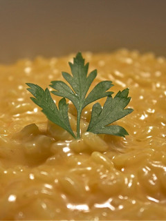 Una foto de Risotto a la Milanesa