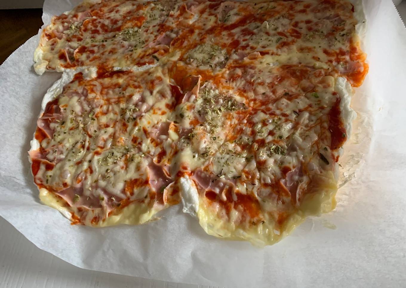 Pizza nube saludable