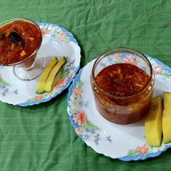 A picture of Totapuri Chhundo In Microwave.