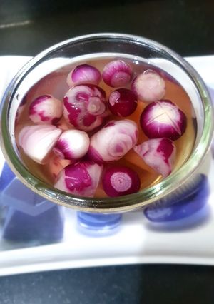 A picture of Vinegar onion.