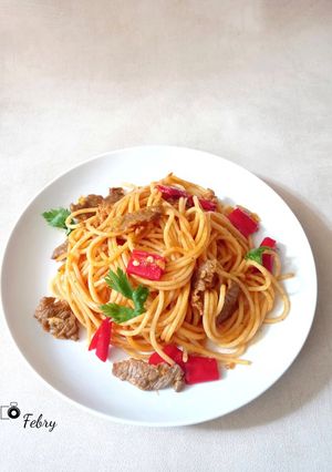 Foto resep Beef Spaghetti