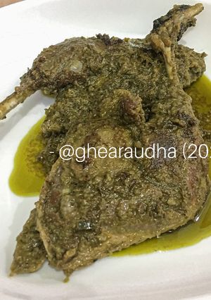 Foto resep Itiak Lado Mudo Koto Gadang, Sumbar (Bebek Sambal Hijau)
